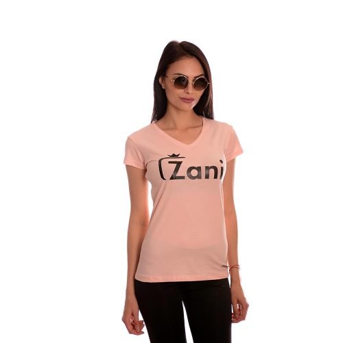 Дамска тениска в розово от новата ни колекция 2020г. Zani носи късмет!
