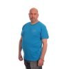 Синя тениска за едри мъже. Plus size  Произведено в България!